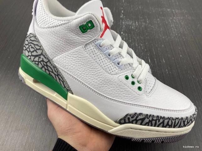 Rep 3 Lucky (W) CK9246-136 Jordan Green Retro 0630